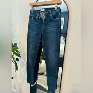 AGOLDE cropped slim fit jeans